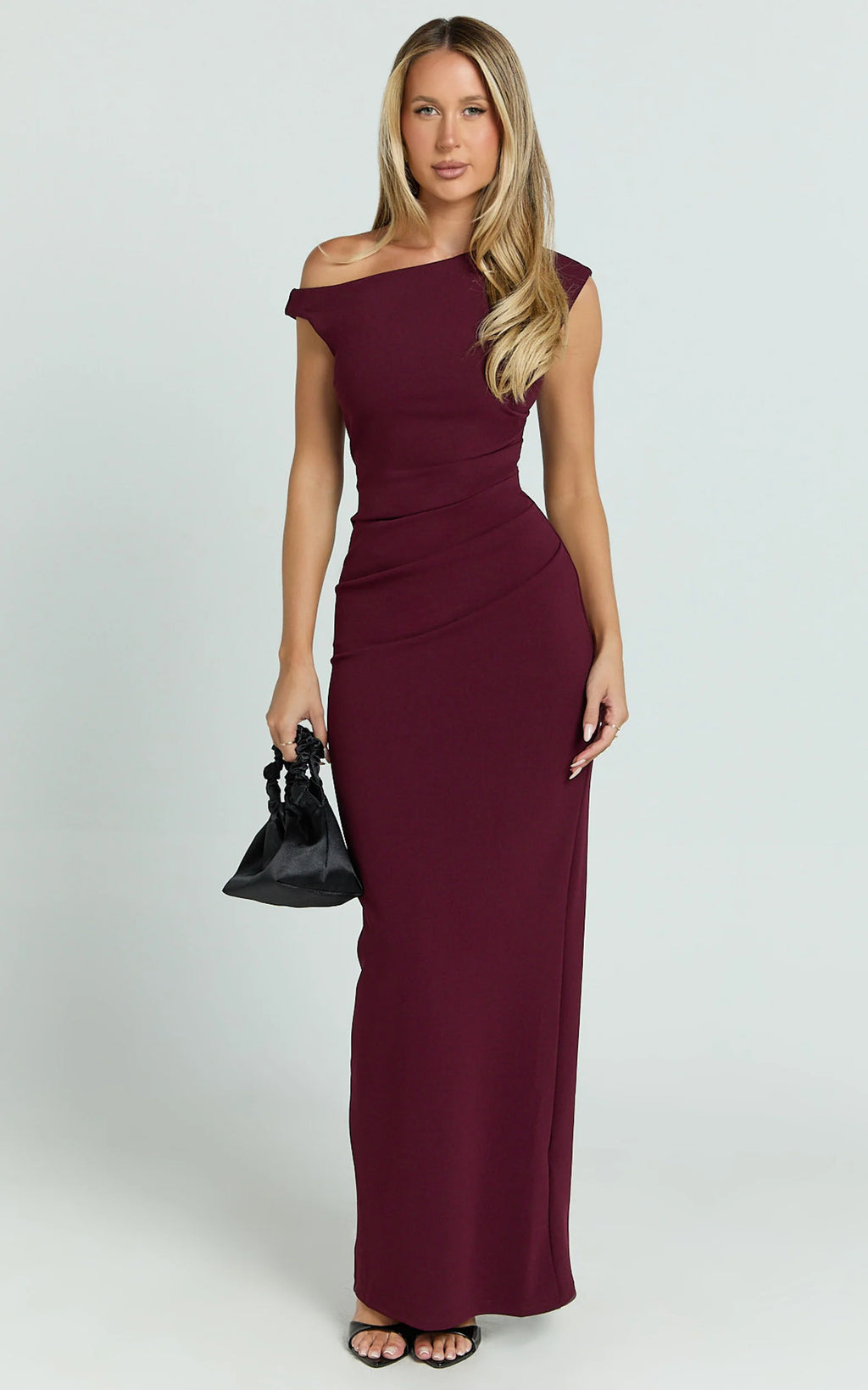Gia Maxi Dress - Wine