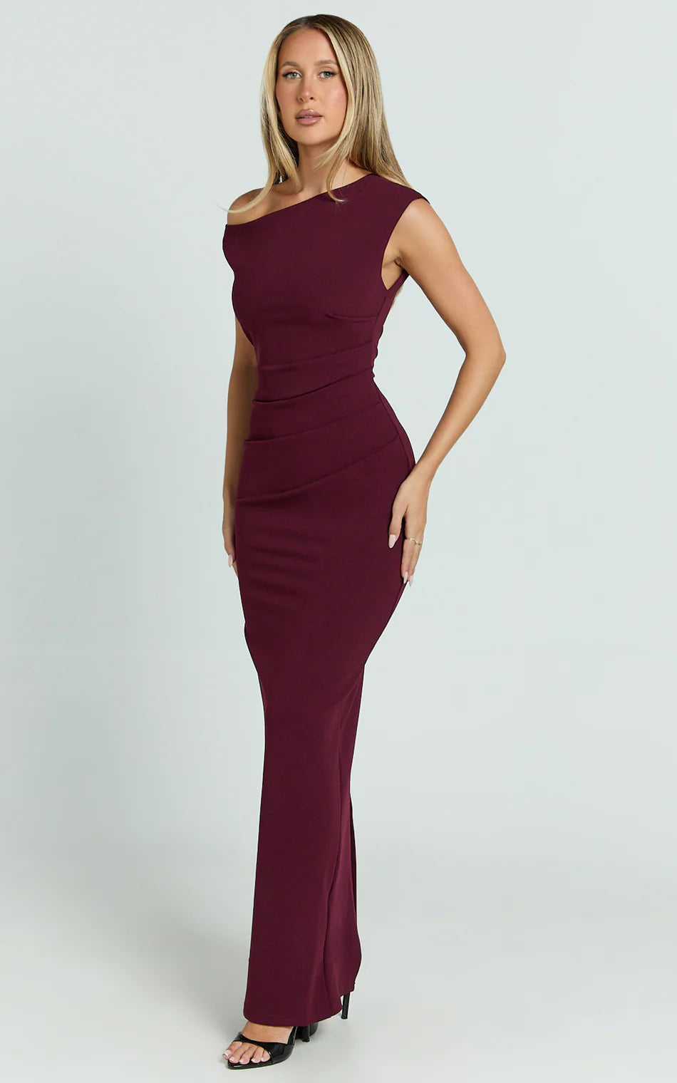 Gia Maxi Dress - Wine