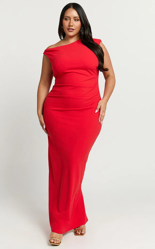 Gia Maxi Dress - Red