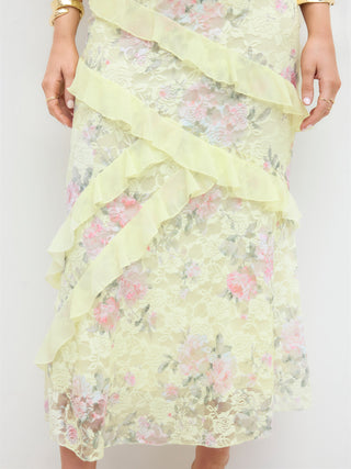 Georgia Ruffle Maxi Dress