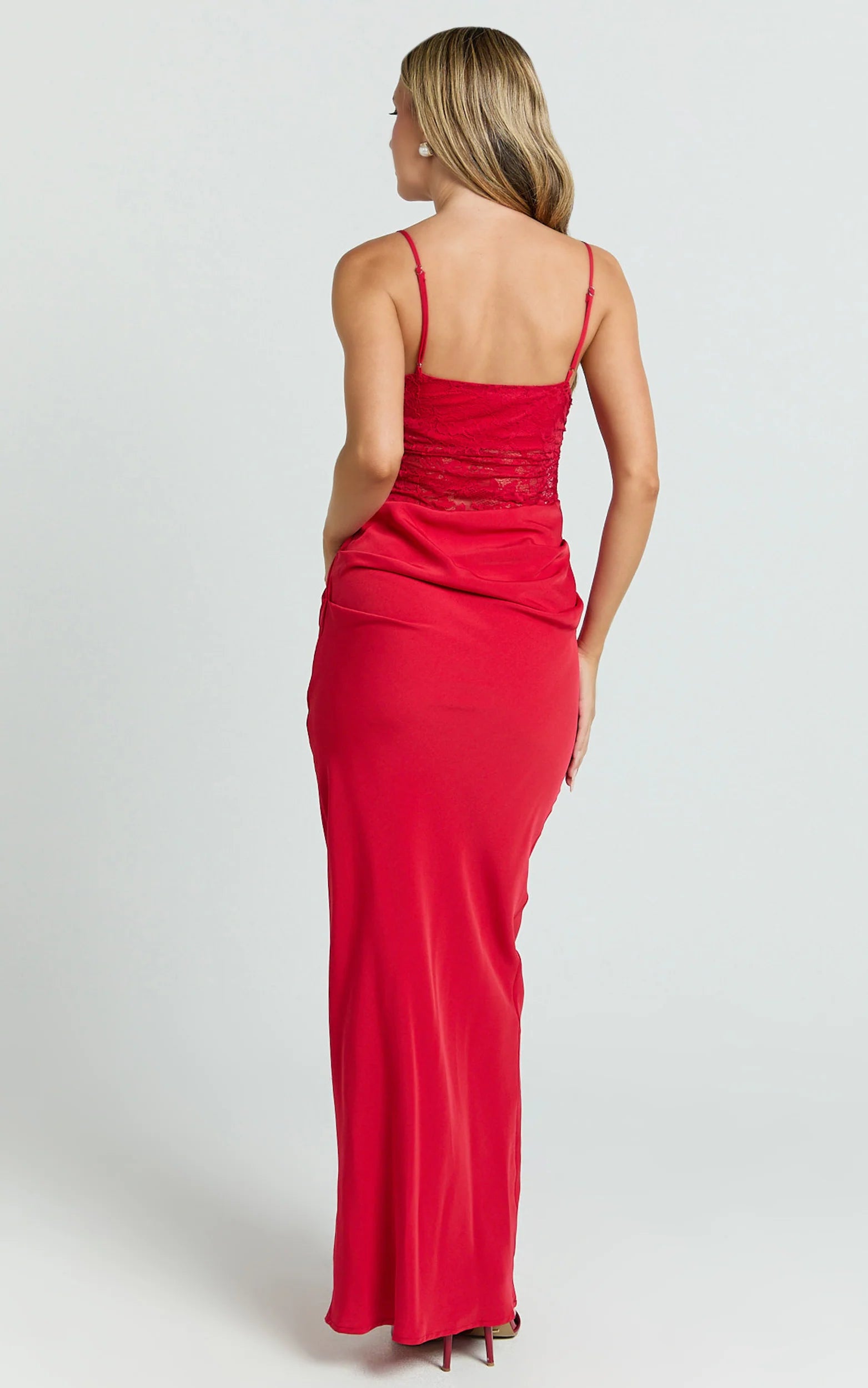 Mira Maxi Dress - Red