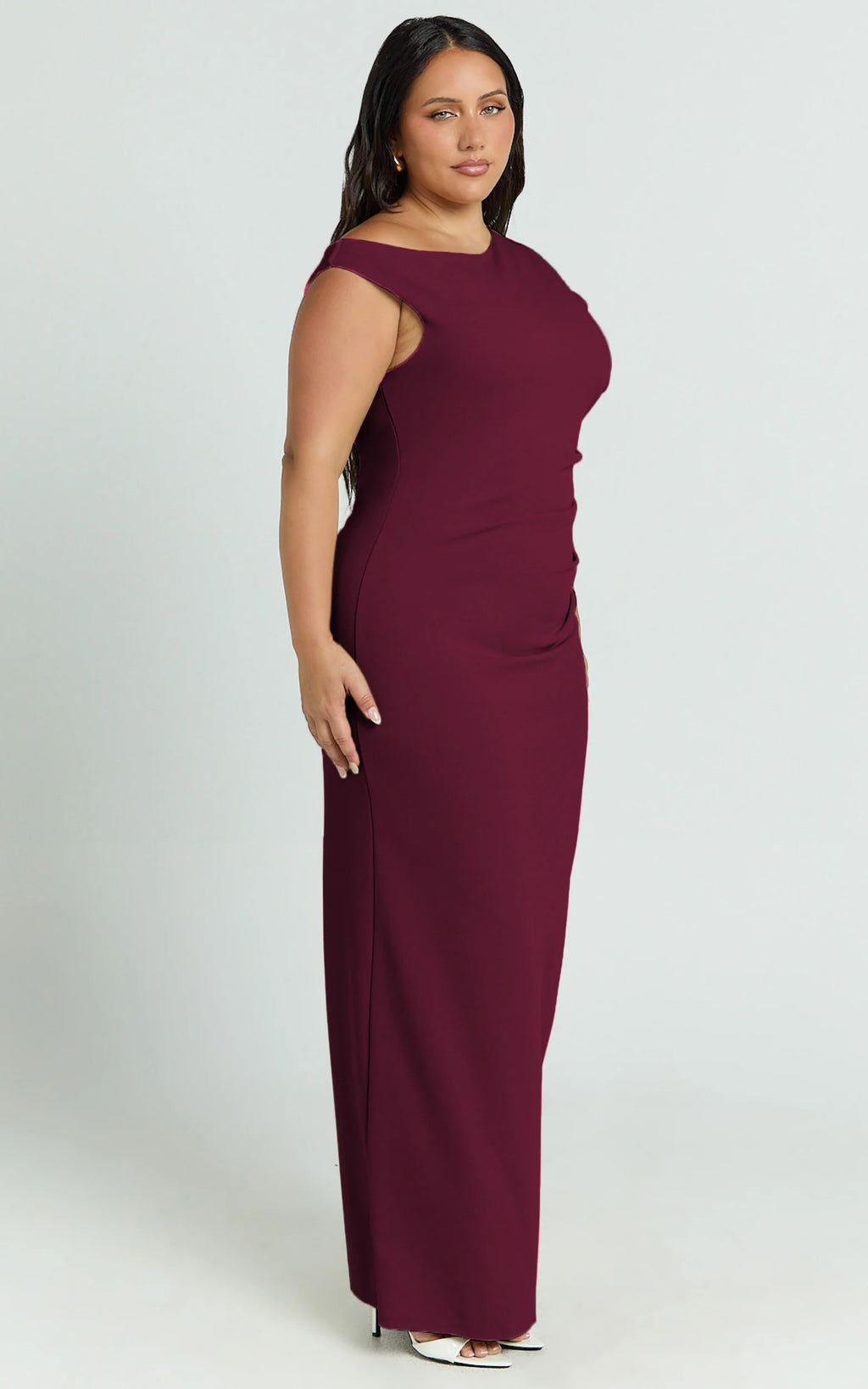 Gia Maxi Dress - Wine