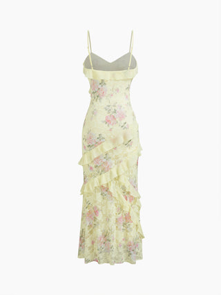 Georgia Ruffle Maxi Dress