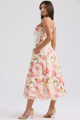Meadow Floral Midi Dress