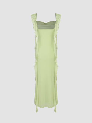 Cassidy Ruffle Maxi Dress
