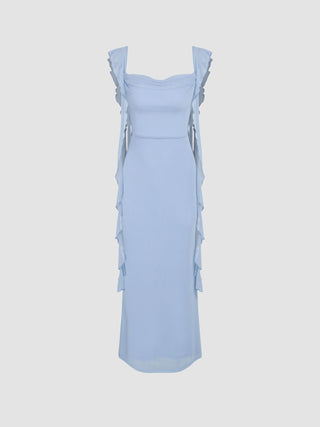 Cassidy Ruffle Maxi Dress