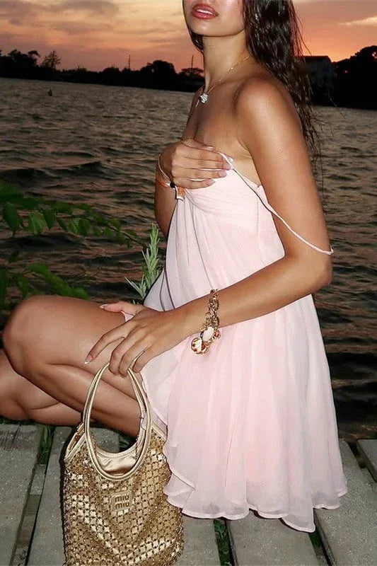 Vino Mini Dress - MissMuse Co.