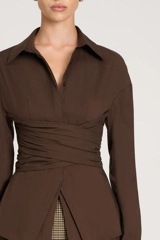 Klaudia Signature Wrap Top