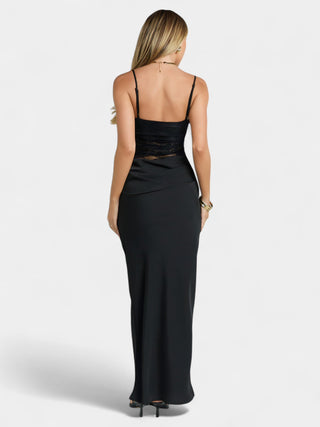 Mira Maxi Dress - Black