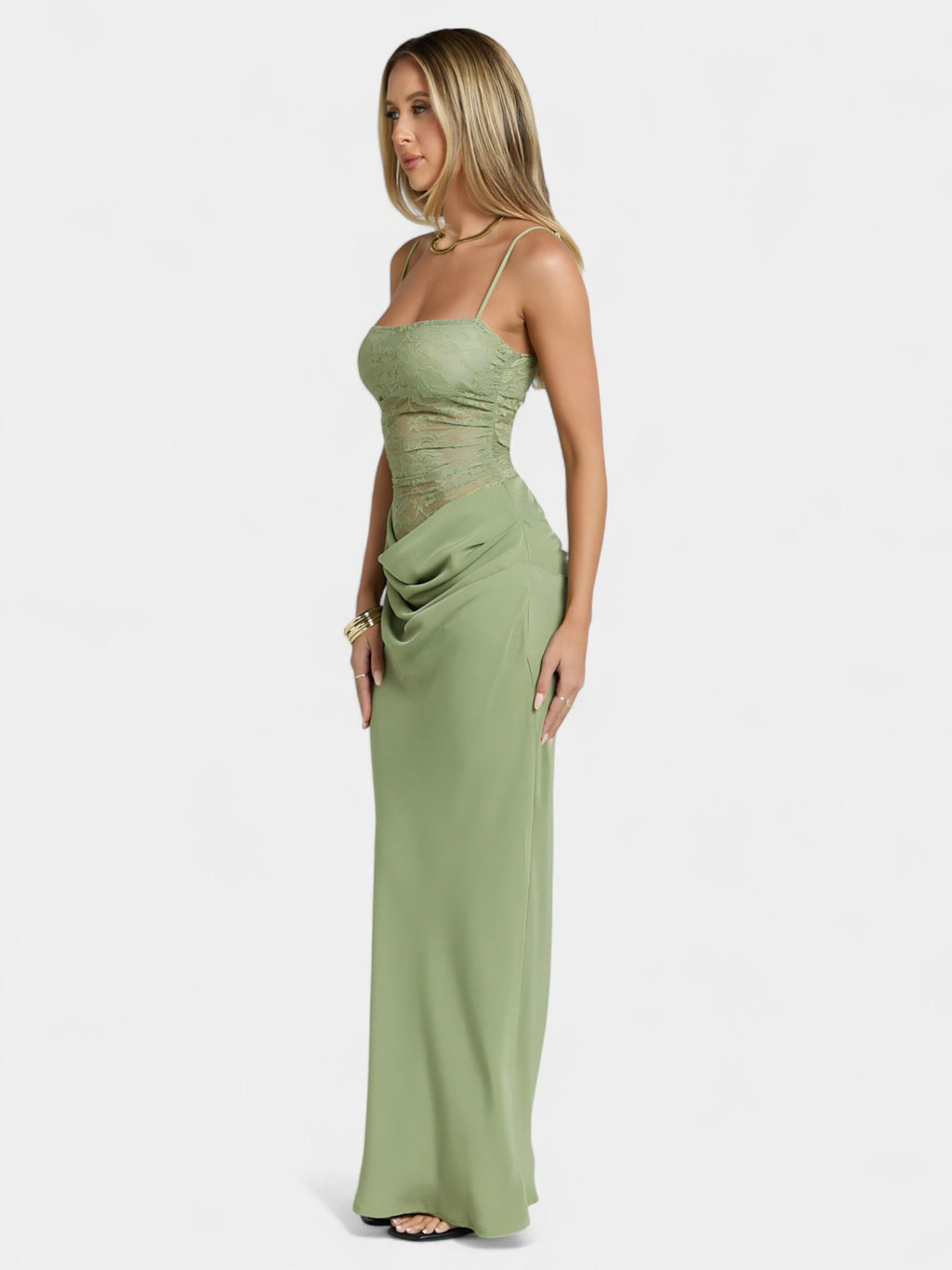 Mira Maxi Dress - Green