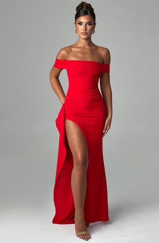 Sherri Maxi Dress - Red