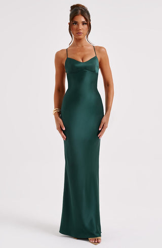 Helen Maxi Dress - Emerald