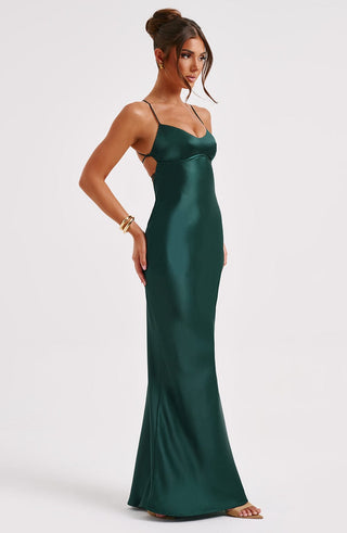 Helen Maxi Dress - Emerald