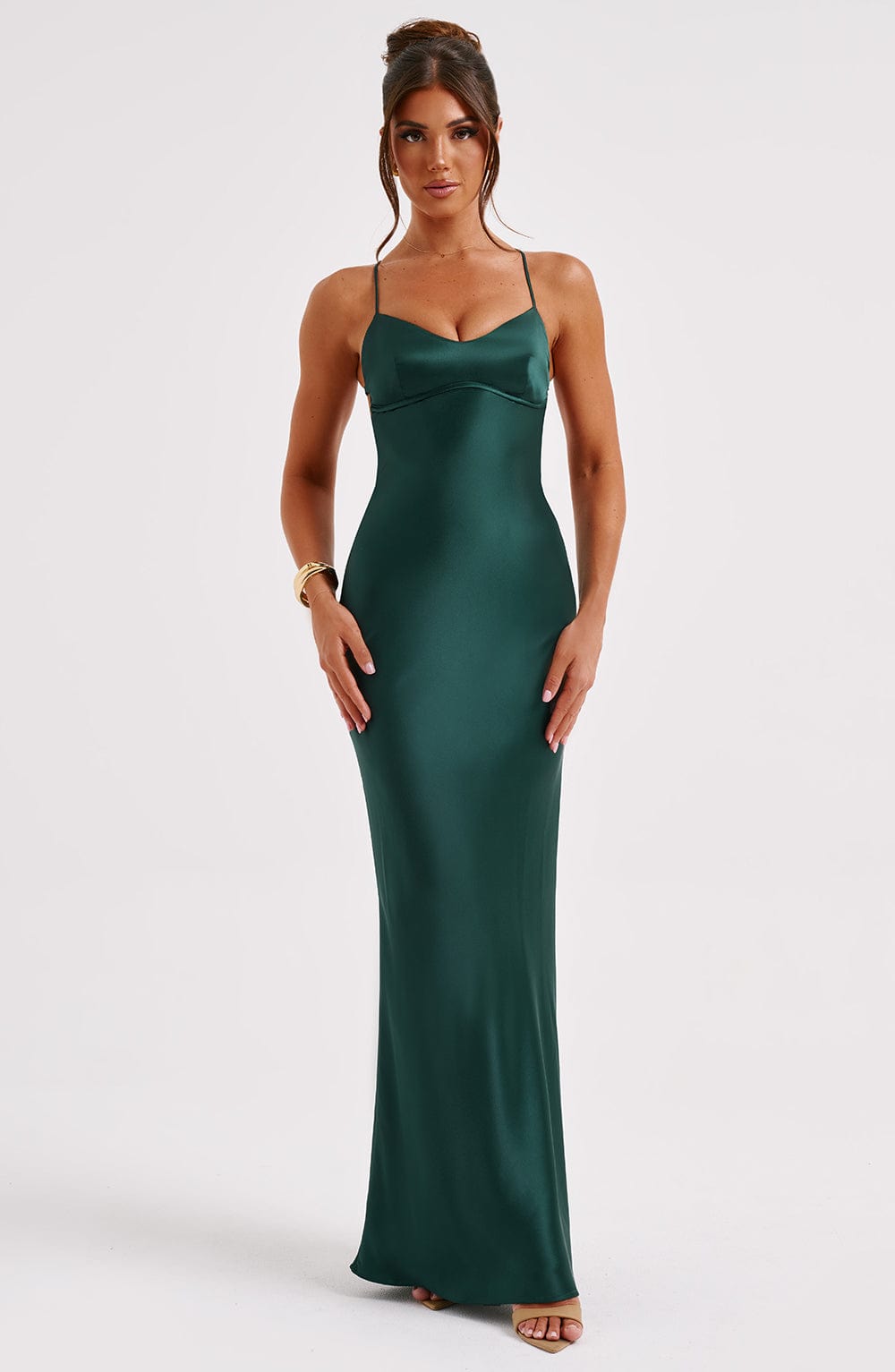 Helen Maxi Dress - Emerald