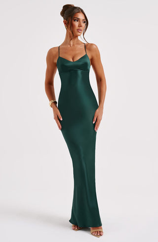 Helen Maxi Dress - Emerald
