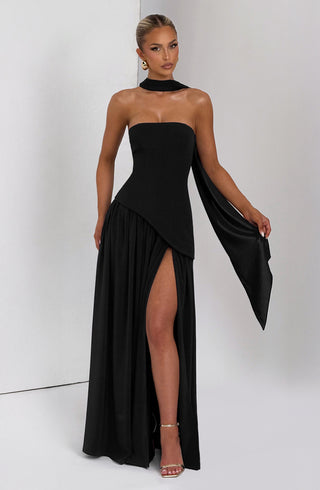 Marcella Asymmetrical Maxi Dress