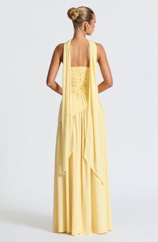 Marcella Maxi Dress - Lemon