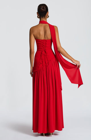Marcella Maxi Dress - Red