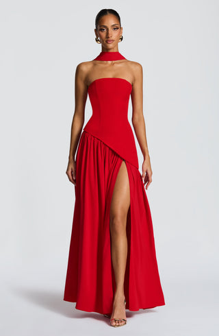 Marcella Maxi Dress - Red