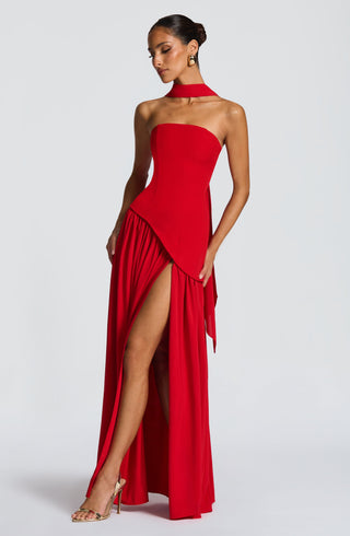 Marcella Maxi Dress - Red