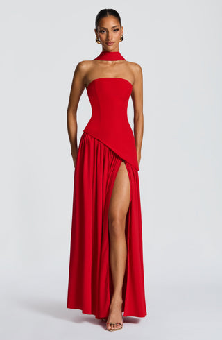 Marcella Maxi Dress - Red