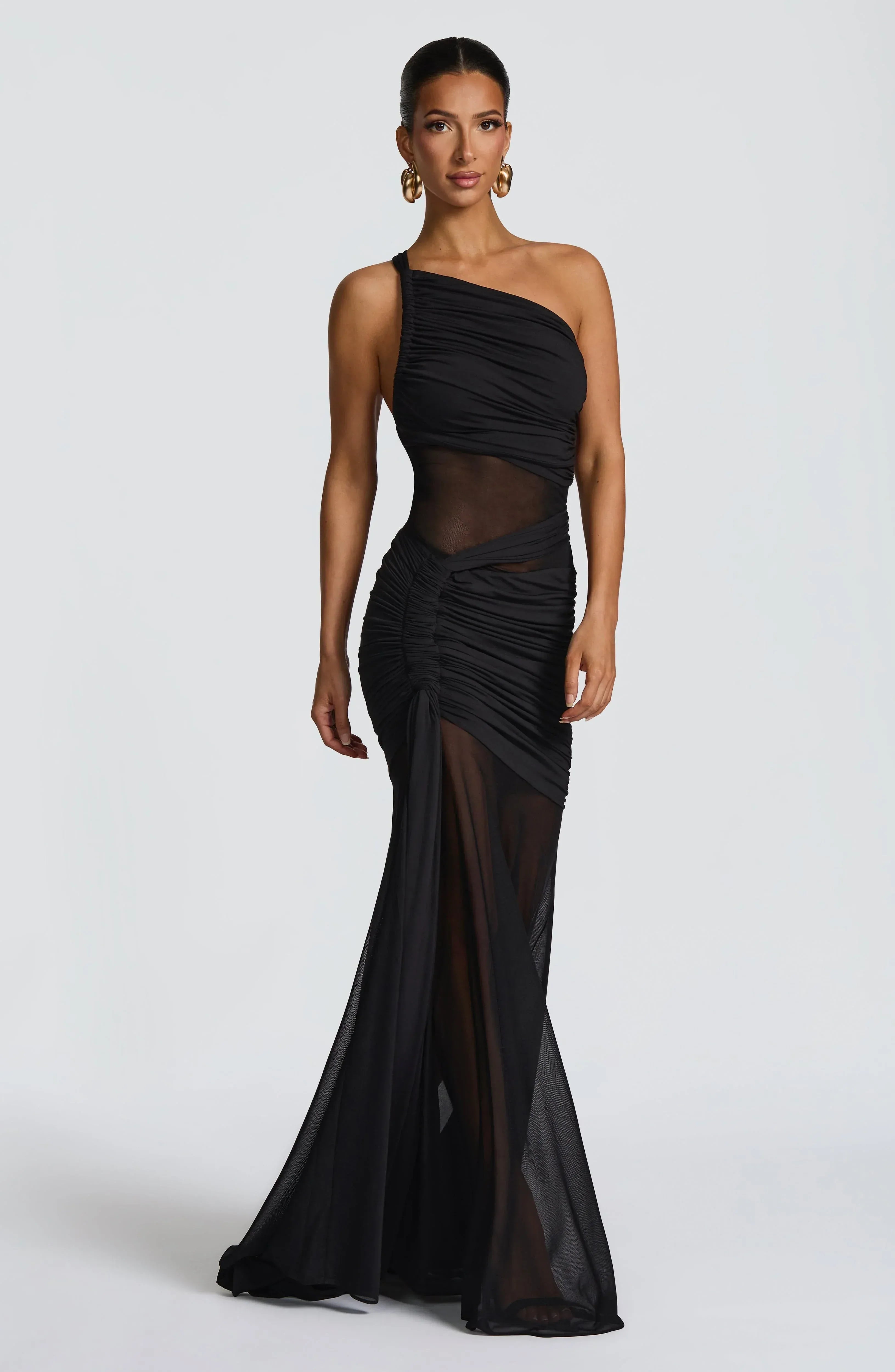 Charlotte Maxi Dress - Black - MissMuse Co.